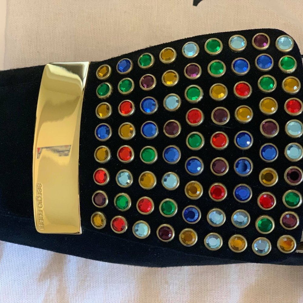 NEW. Sergio Rossi  flats, loafers Sold. - Picture 6 of 6